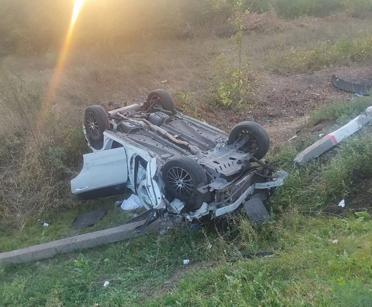 Водитель Haval погиб в ДТП на трассе М-4 «Дон» в Воронежской области