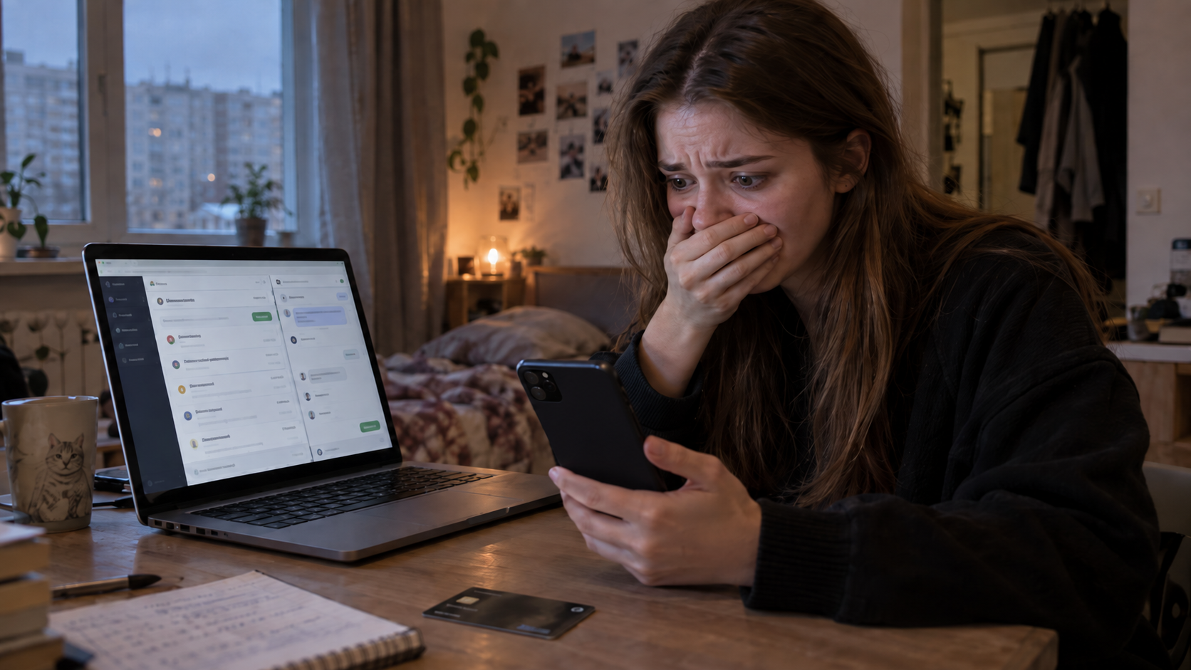 18-летняя жительница Воронежа потеряла более 1,2 млн рублей при поиске удалённой работы