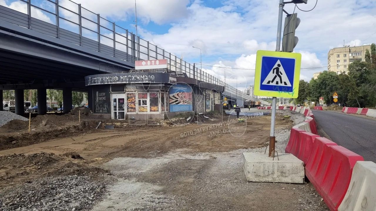 Киоск на Остужевской развязке всё-таки снесут