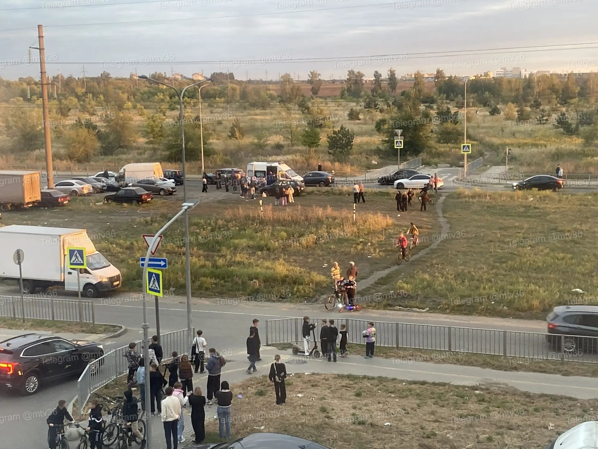 Ребёнка сбила машина в посёлке Отрадное под Воронежем