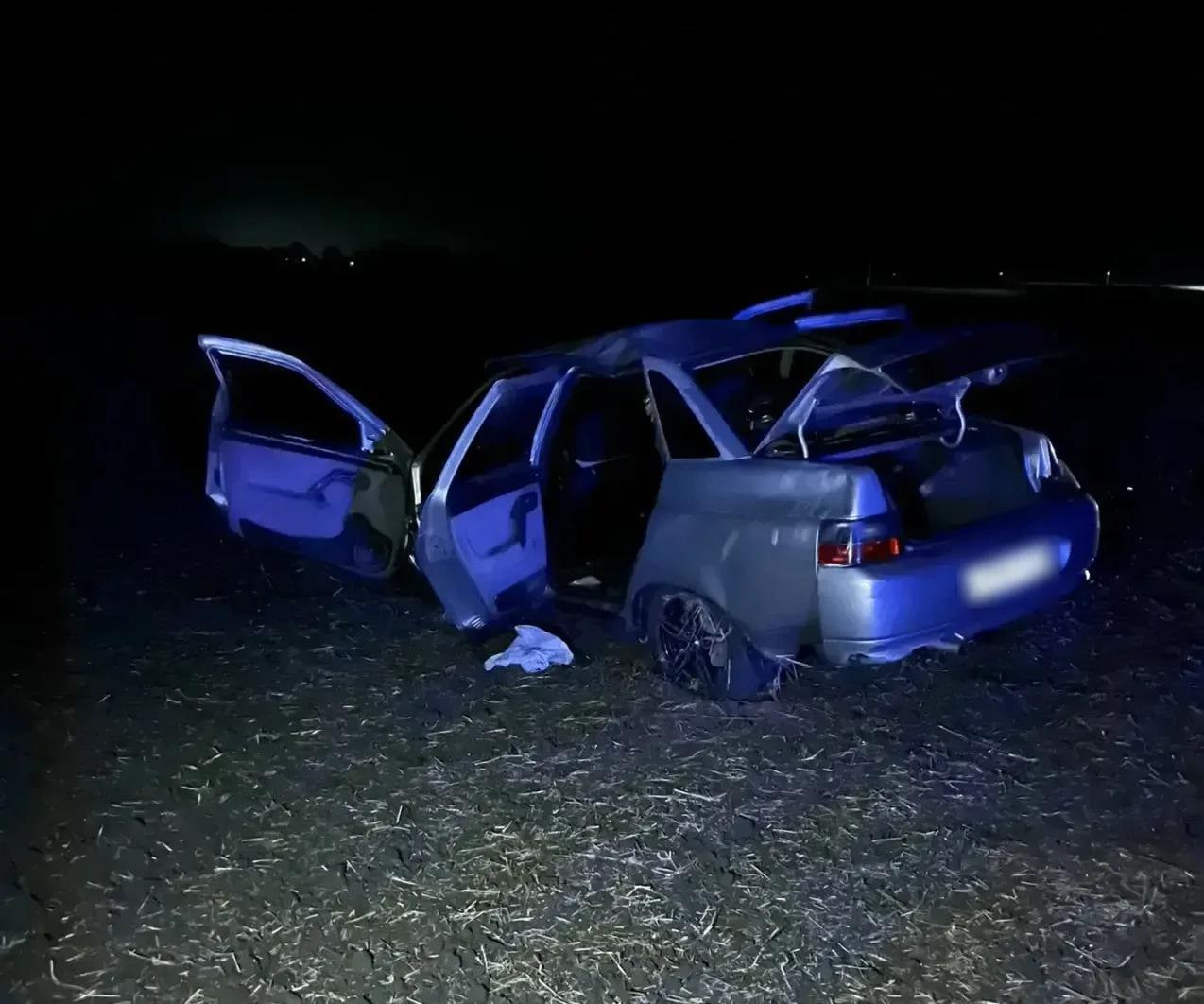 Автомобиль ВАЗ после ДТП