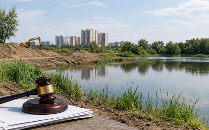 В Воронеже за незаконный пруд застройщику придется заплатить ₽2,167 млн