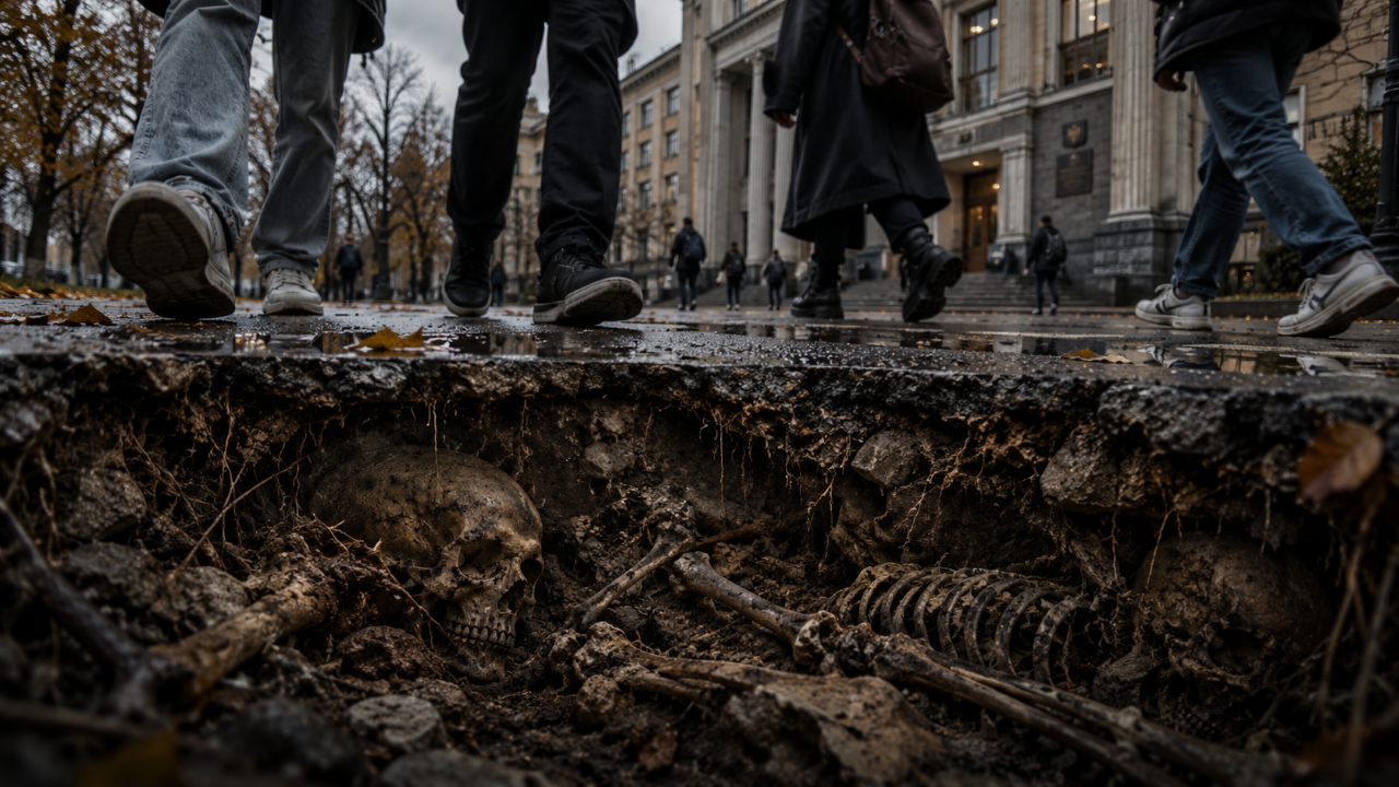 Под ногами студентов — 400-летние трупы? Почему возле ВГУ находили человеческие кости